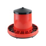 Mangeoire pour poulets en plastique wonder, 49 cm de long, 47 cm de haut, 18 kg