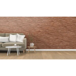 Woodflooring - plaquette de parement bois recycle kempas brut nature 10x180x495 fsc100% : bois massif ...