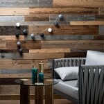 Woodwall - lambris bois d�coratif - mur en bois vielli - boite 0, 8m� antik