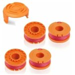 Worx wa0004. 1 bobine de fil de rechange longue dur�e pour tondeuse � gazon worx 20 v � 1, 65 mm / 3 ...