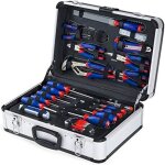 Workpro caisse � outils complete professionnelle avec mallette en aluminium, boite � outils complete ...