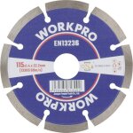 Workpro - gsosse - 1 disque  trononner 115 mm 1 pc(s) cramique, porcelaine, marbre, brique, verre, ...