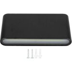 Wosune lampe de jardin, applique murale 12w douceur pour salles � manger pour cours pour cuisines pour ...