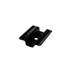 Wovar - clip b - fix noir en acier inoxydable pour fixation invisible de