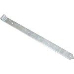 Penture droite galvanise avec pointe 60 cm