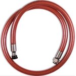 Wpro - flexible vissinox gaz butane propane long. 1m dure de vie illimite d'origine
