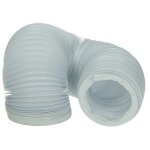 Wpro - gaine d'evacuation en pvc long extensible jusqu'� 3m diam. 102mm (484000008556, av13101) s�che ...