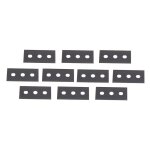 Wpro - lames de rechange bla014 - pour plaques vitroc�ramiques - 10 lames