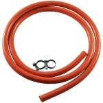 Tuyau butane 9x15 mm + 2 pinces