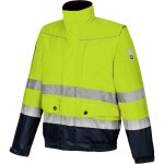 W�rth modyf - blouson de travail 2 en 1 haute - visibilit� lumen jaune / marine l