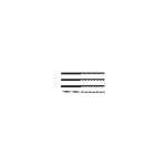 Wuto - lames de scie m�taux 160 mm carte de 12 lames coupes fines denture 25 tpi