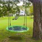 Hofuton grande balan�oire ronde pour enfant - suspendre ajustable pour enfant adulte - poids max 150 ...