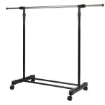 Hofuton portant � roulettes simple avec hauteur r�glable noir