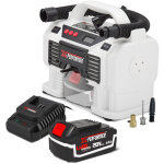 X - performer - gonfleur - d�gonfleur sans fil 20v avec batterie 4ah