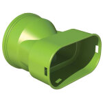 Xac50x100 - adaptateur caisson pour reseaux clip & go section 50x100 (464051)