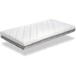 Xaluca - matelas bebe bunny 60x120 epaisseur 11 cm - noyau en mousse perfore anti bacterien - dormalit ...