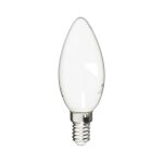 Ampoule  filament led flamme, culot e14, 4w cons. (40w eq. ), lumire blanche chaude - rfv470fo - xanlite ...