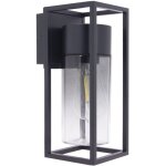 Xanlite - applique murale filaire noire fum�e contemporain ip44, culot e27, 40w max - apfe40wnmodf