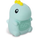 Mathias - veilleuse et r�veil hao en silicone, sons apaisants, usb rechargeable, menthe - mvlrhaom