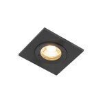 Xena - spot encastrable - 1 lumi�re - l 80 mm - noir - moderne - �clairage ext�rieur - salle de bains ...