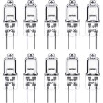 Xidjuikm - ampoule halogene g4, ampoule g4 12v 10w, blanc chaud 3000k, 150lm, intensit� variable, lampehalogen ...