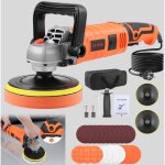 Mini polisseuse rotative, 500 - 3300 tr / min, polisseuse électrique à 7 vitesses avec accessoire pour ... Mini polisseuse rotative, 500 - 3300 tr / min, polisseuse électrique à 7 vitesses avec accessoire pour ...