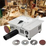 Xiiw - mini scie  table, 18x14x8cm scies de bureau lectriques, outil de coupe de bricolage machine ...