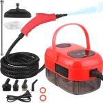 Xiiw - nettoyeur vapeur 2500w 1, 1 l rservoir d'eau 3 bar 10 accessoires polyvalents pour le nettoyage, ...