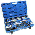 Wiltec - coffret d'extracteurs d'injecteur cdi 40 pcs kit 3 marteau � coulisse & adaptateur garage d�pannage ...