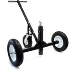 Wiltec - d�place remorque & caravane vans 3 roues 500kg 50mm avec boule d'attelage r�glable aide � la ...