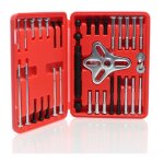 Xpotool - lot d'extracteurs de volant universel en acier de 46 pc extracteur d'amortisseur vilebrequin ...