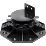 Wiltec plots de terrasse ? charge 2700 kg ? hauteur rglable 33 - 64 mm ? en pp ? pieds de support pour ...