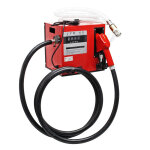 Pompe  fuel gasoil bio autoaspirante ? 230 v / 550 w / 60 l / min ? avec pistolet de distribution et ...