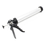 Wiltec - presse cartouches en aluminium 600 embout en silicone de 380 mm