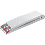 Wiltec - rampe de chargement pliable 2150 x 280 mm ? capacit� de charge max. 340 kg ? en aluminium ? ...