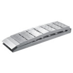 Wiltec rampe de chargement pliable ? 2280 x 280 mm ? capacit� max. 680 kg ? en aluminium ? avec sangle ...