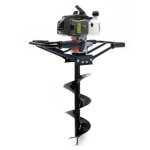 Wiltec - tarière thermique à essence ? moteur 2 temps 2, 2 kw 3 cv ? cylindrée 63 cm³ ? usage 2 personnes ... Wiltec - tarière thermique à essence ? moteur 2 temps 2, 2 kw 3 cv ? cylindrée 63 cm³ ? usage 2 personnes ...