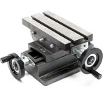 Wiltec - tau  croix 2 axes table de fraisage surface de perage 220x100mm tabli guidage queue d'aronde ...