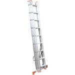 Monmobilierdesign - xtra echelle transformable en aluminium 3 plans 9 marches