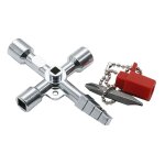 Jamais utilis] xvx cl universelle multifonction  6en1 - cl tricoise carr - cle passe partout - cle ...