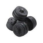 Lot de 2 haltères réglables haltères courts avec disques 4x2kg / 4x1, 5kg / 4x1, 25kg noir - yaheetech ... Lot de 2 haltères réglables haltères courts avec disques 4x2kg / 4x1, 5kg / 4x1, 25kg noir - yaheetech ...