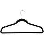 Lot de 50pcs cintres en velours antidrapant pour vtements / costumes / chemises / robes / cravates, ...