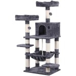 Yaheetech arbre à chat géant grattoir griffoir tour activités 147 cm / base plus large 61x51cm / niche ... Yaheetech arbre à chat géant grattoir griffoir tour activités 147 cm / base plus large 61x51cm / niche ...