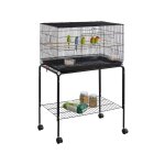 Cage oiseau cage d'elevage cage pour perruches pinsons cockatiels conures insparables canaris perroquets ...