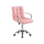 Yaheetech - fauteuil de bureau  roulette chaise de bureau pivotante en co - cuir ergonomique rglable ...