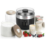 Yaourti�re 4 pots de 150ml + 2 pots de 1. 5l 20w - naturamix - voluptea