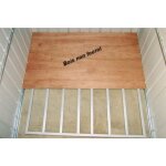 Yardmaster - kit plancher pour abri de jardin de 5, 30 m