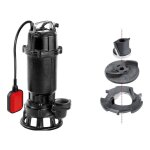 Yato - pompe � eaux us�es avec broyeur (syst�me de coupe) 750 w yt - 85350