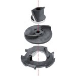 Yato - pompe à eaux usées avec broyeur (système de coupe) 750 w yt - 85350 Yato - pompe à eaux usées avec broyeur (système de coupe) 750 w yt - 85350