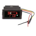 Yb28ve - w indicateur d'tat de la batterie du moniteur de capacit de tension numrique dc 6 - 120v